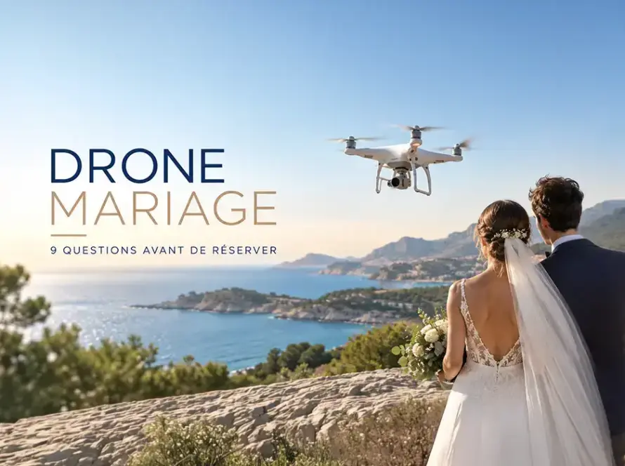 Drone mariage : 9 questions avant de réserver